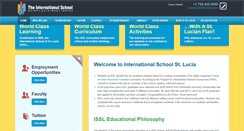Desktop Screenshot of intschoolstlucia.org